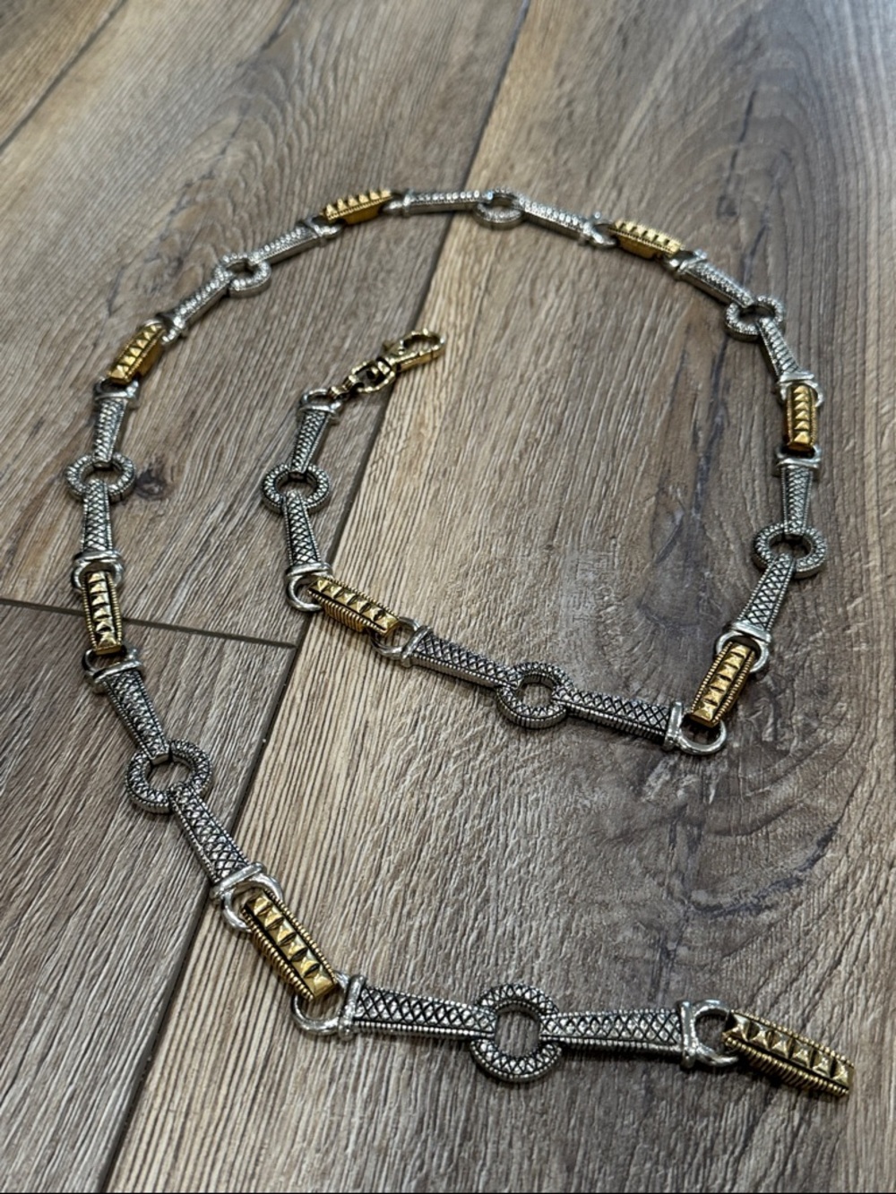 Silver Gold Chain Festival Belt